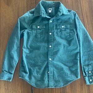 Janie and Jack Forest Green Shirt
